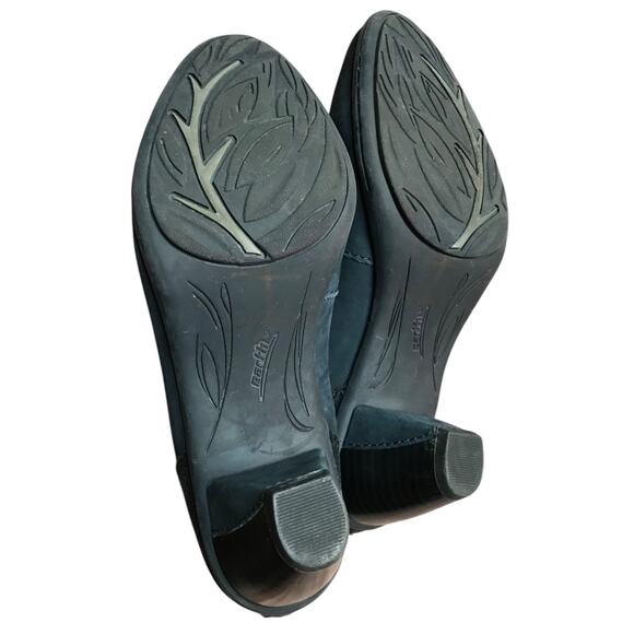 Earth Black and Blue Double Cross Strap Medium Heel Mary Janes size 7.5 - Picture 8 of 13